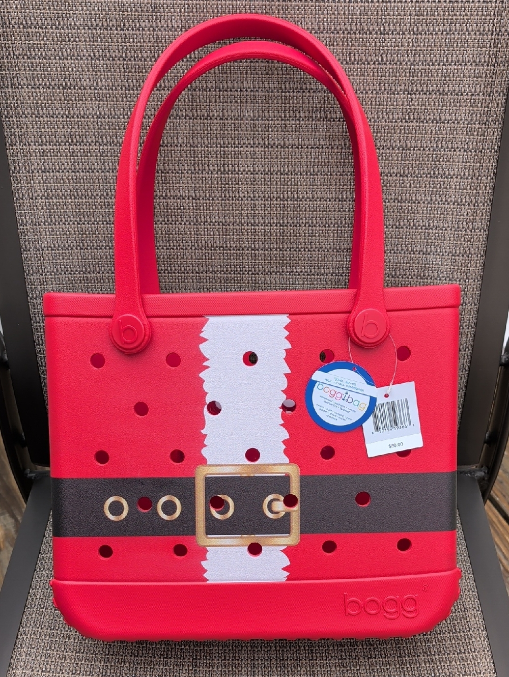 "Santa Belt" Baby BOGG Bag Tote NWT